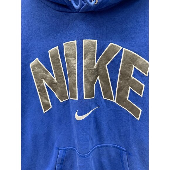 Vintage Nike Y2K Chrome Logo Hoodie, Unisex Sportswear Streetwear, Size XL - Picture 3 of 4